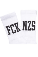 True Rebel Socks FCK NZS White EU43-46