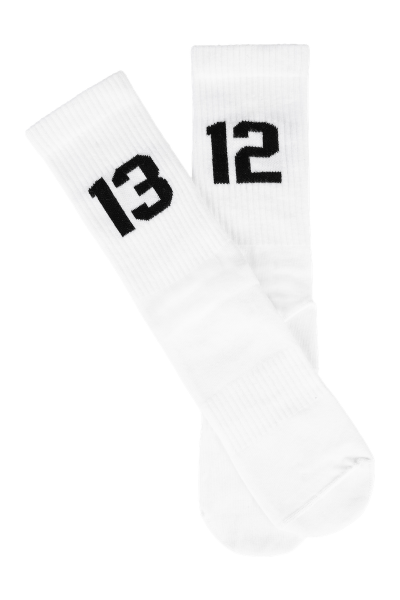 Sixblox. Socks 1312 White Black EU35-38