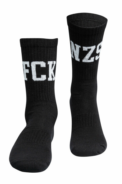 True Rebel Socks FCK NZS Black EU39-42