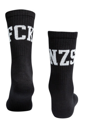 True Rebel Socks FCK NZS Black EU39-42