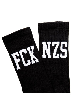 True Rebel Socks FCK NZS Black EU39-42