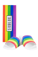 Sixblox. Flip Flops Pride White  45