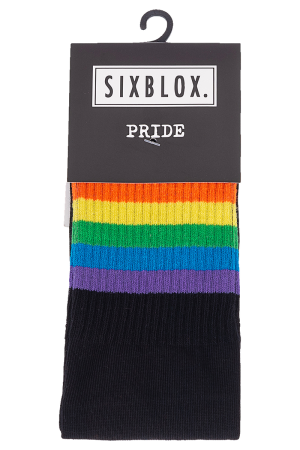 Sixblox. Socks Pride Black