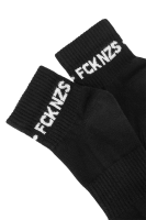Sixblox. Quarter Socks FCK NZS Black EU35-38