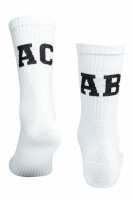 Sixblox. Socks ACAB White Black EU43-46