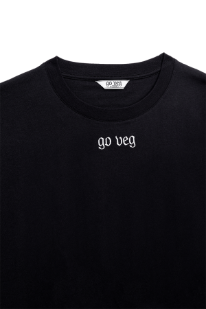 Sixblox. T-Shirt Go Veg Black