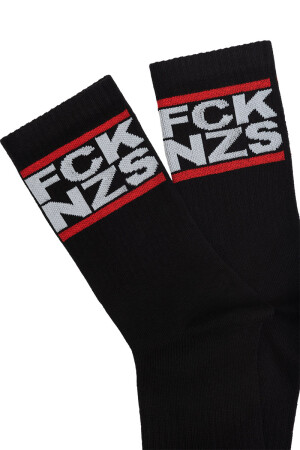 True Rebel Socks FCK NZS Classic Black