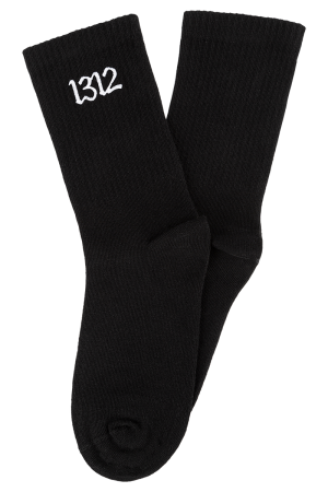 Sixblox. Socks Embroidered 1312 Black