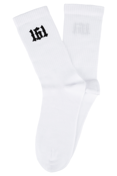 True Rebel Embroidered Socks 161 Classic White