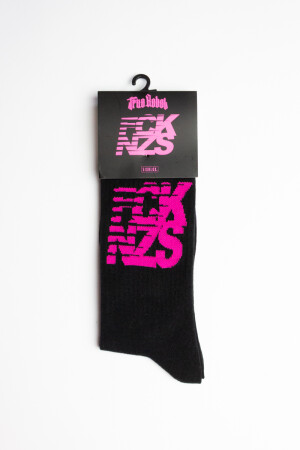 True Rebel Socks FCK NZS Sports Black