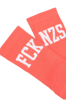 True Rebel Socks FCK NZS Neon Lachs