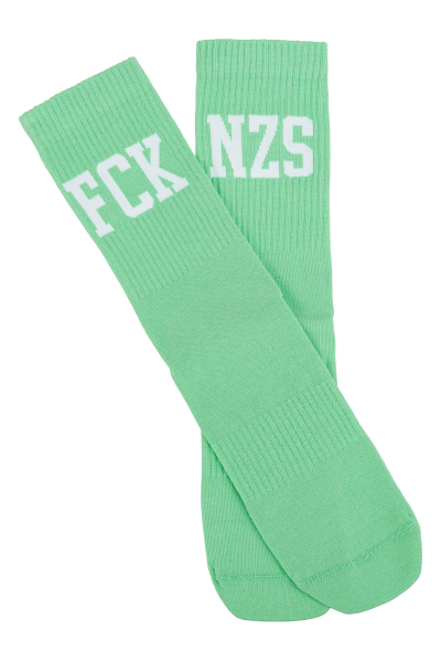 True Rebel Socks FCK NZS Mint