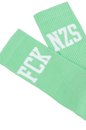 True Rebel Socks FCK NZS Mint