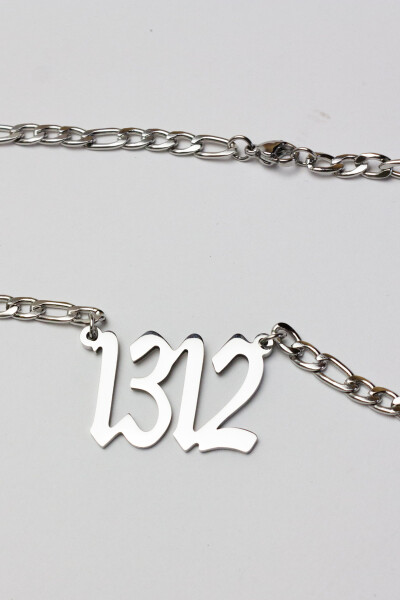 Sixblox. Necklace 1312 Silver