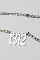Sixblox. Necklace 1312 Silver