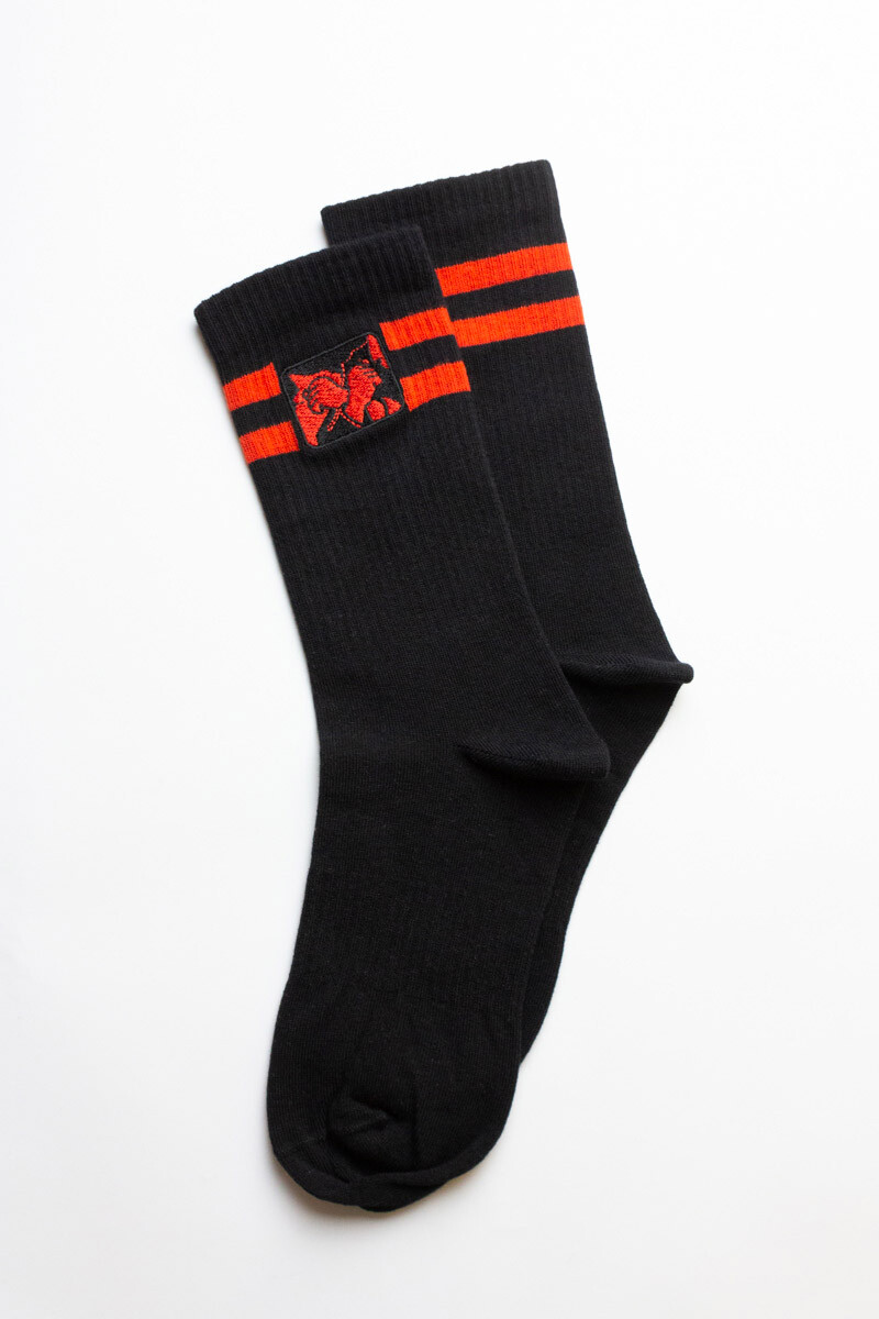 True Rebel Rote Hilfe Solisocken Black box