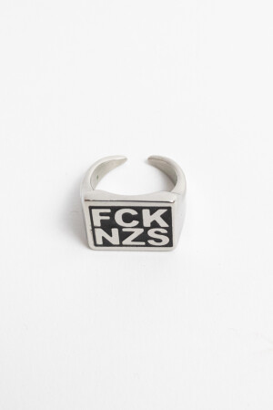 True Rebel FCK NZS Steel Ring