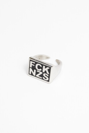 True Rebel FCK NZS Steel Ring