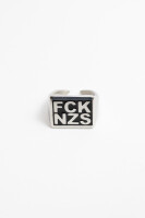 True Rebel FCK NZS Steel Ring