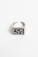True Rebel FCK NZS Steel Ring